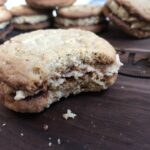 Cannabis Peanut Butter Sandwich Cookies - A cannabis infused version of one of my favorite Girl Scout Cookies! | laurengaw.com/lifeabovetheclouds