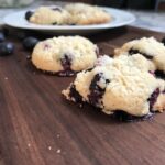 Cannabis Blueberry Muffin Top Cookies - because we all know the top of the muffin is the best part! | laurengaw.com/lifeabovetheclouds