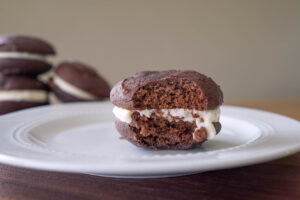 Red Velvet Whoopie Pies || Life Above the Clouds