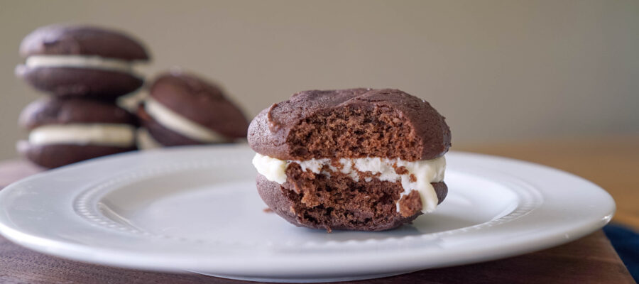 Red Velvet Whoopie Pies || Life Above the Clouds