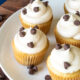 Chocolate Chip Cupcakes with Coffee Frosting