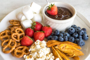 Chocolate Fondue || Life Above the Clouds