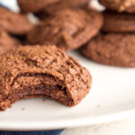 Dark Chocolate Espresso Cookies || Life Above the Clouds