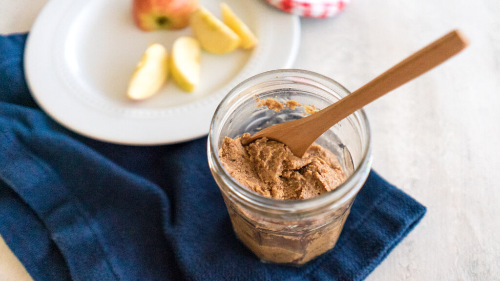 Maple Cinnamon Almond Butter || Life Above the Clouds