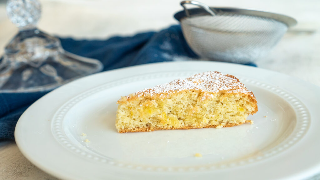 Lemon Almond Cake || Life Above the Clouds
