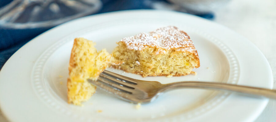 Lemon Almond Cake || Life Above the Clouds