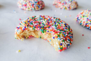 Birthday Cake Confetti Cookies || Life Above the Clouds
